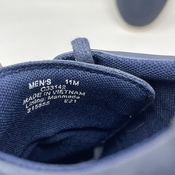 Cole Haan Nantucket 2.0 Mens 11 M Blue Leather Casual Lace Up Classic Sneakers - Picture 13 of 16